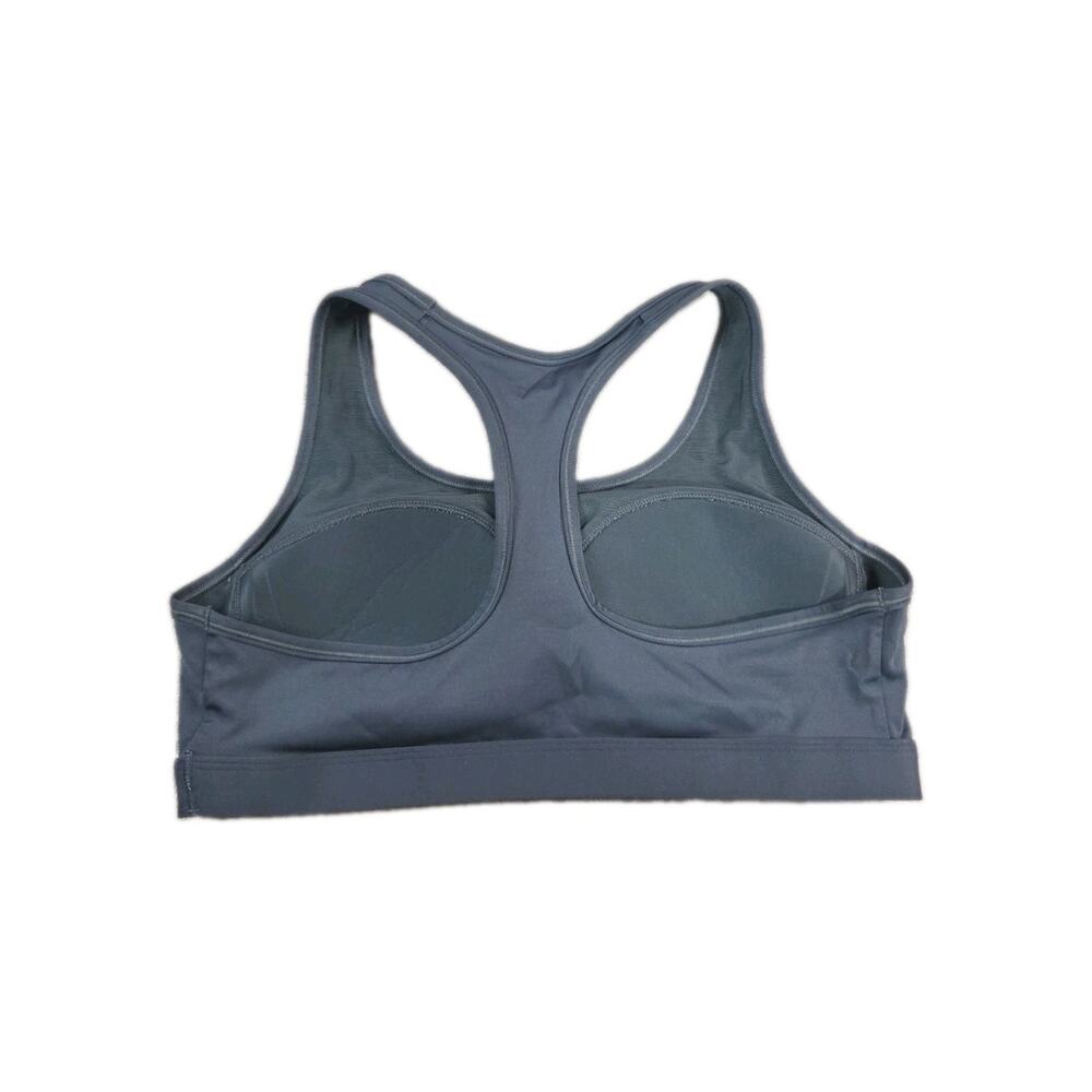 Nike Swoosh Women's Dri-Fit Light Sz L Blue/Green Sports Bra Wirefree Gym C36-8 - Picture 6 of 7